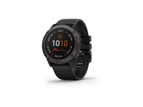 Garmin Fenix 6x Pro SOLAR Carbon Grey Black band