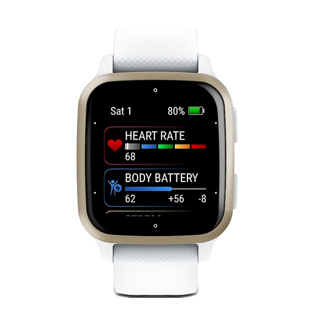 Garmin Venu Sq 2 Cream Gold/ White