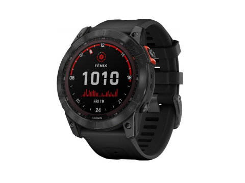 Garmin fenix 7X Solar Gray / Black Band