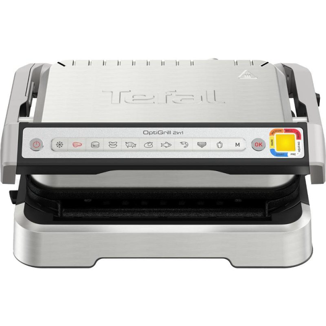 Tefal Optigrill 2v1 Inox GC772D30