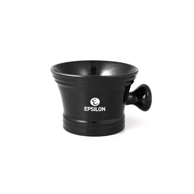 Epsilon Ebony Porcelain Shaving Bowl