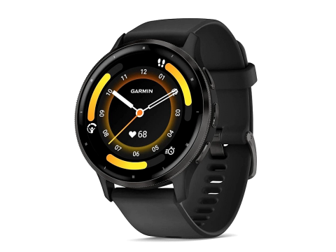Garmin Venu 3, Slate/Black, Silicone band