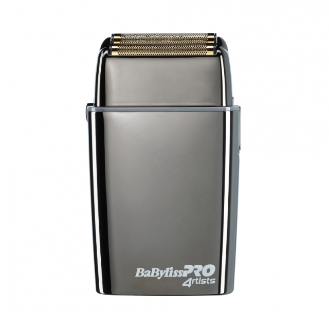 BaByliss Pro FXFS2GSE Gunsteel Metal Double Foil Shaver