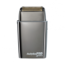 BaByliss Pro FXFS2GSE Gunsteel Metal Double Foil Shaver