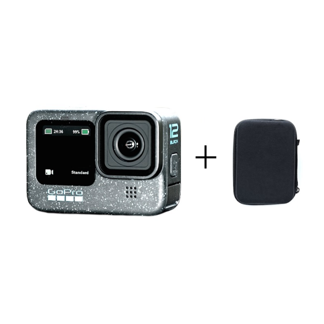 GoPro Hero12 + Bag Action Camera Black