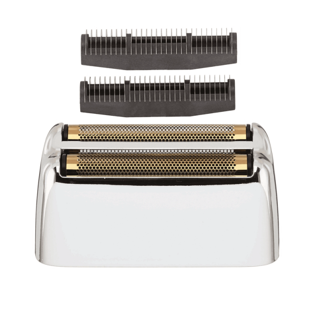 BaByliss Pro FXRF2E Complete Shaver Foil & Cutter 2 Heads Silver