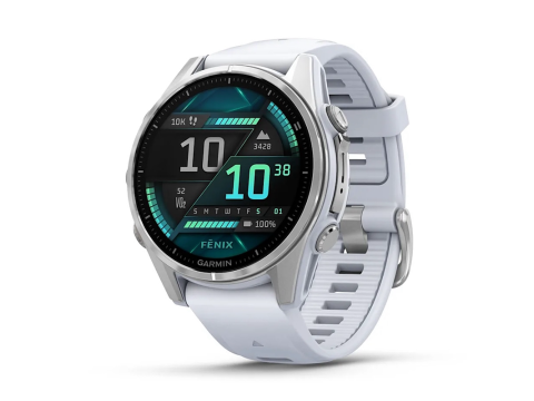 Garmin fenix 8 Amoled 43 mm Silver / Whitestone Band
