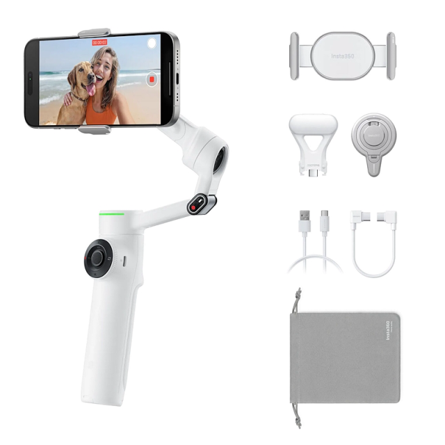 Insta360 Flow 2 Pro Creator Bundle / Summit White