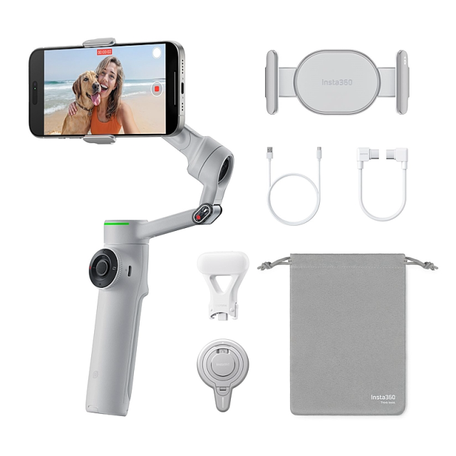 Insta360 Flow 2 Pro Creator Bundle / Stone Gray