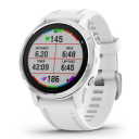 Garmin Fenix 6S Silver white/white band.Picture2