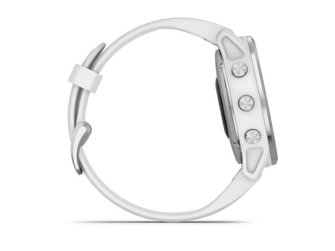 Garmin Fenix 6S Silver white/white band.Picture6