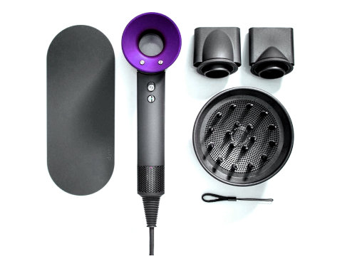 Dyson Supersonic, Black / Violet + Gift box.Picture4