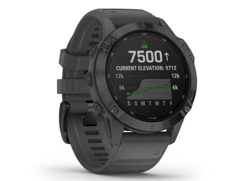Garmin Fenix 6 Pro Solar, Black/Slate Gray Band.Picture2