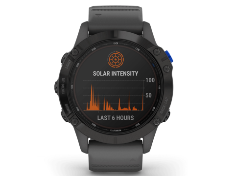 Garmin Fenix 6 Pro Solar, Black/Slate Gray Band.Picture4