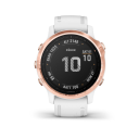 Garmin Fenix 6S PRO Glass, RoseGold/White Band.Picture3