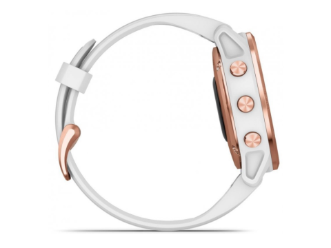 Garmin Fenix 6S PRO Glass, RoseGold/White Band.Picture5