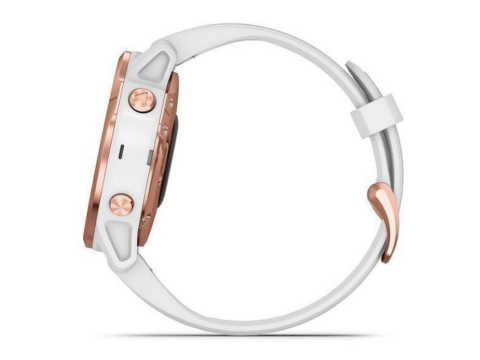 Garmin Fenix 6S PRO Glass, RoseGold/White Band.Picture6