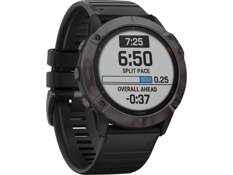 Garmin Fenix 6 Pro Sapphire Gray/black band.Picture3