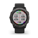 Garmin Fenix 6X Sapphire Gray/black band.Picture3