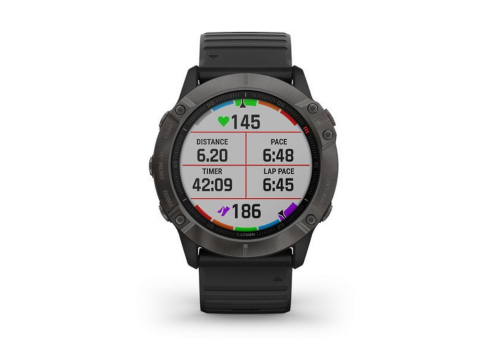 Garmin Fenix 6X Sapphire Gray/black band.Picture3
