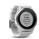 Garmin Fenix 5S Silver Optic, White band.Picture2