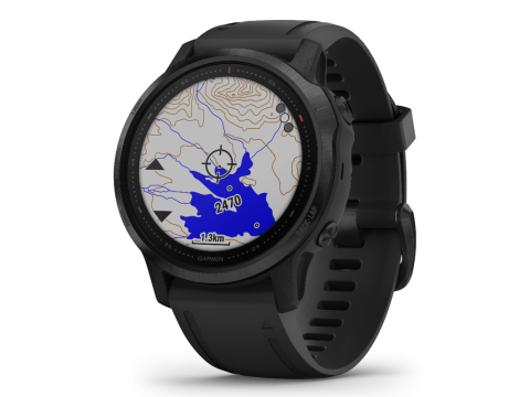 Garmin Fenix 6S Pro black/black band.Picture4