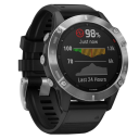 Garmin Fenix 6 Solar, Silver/Black Band.Picture2