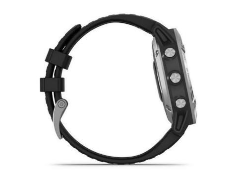Garmin Fenix 6 Solar, Silver/Black Band.Picture5