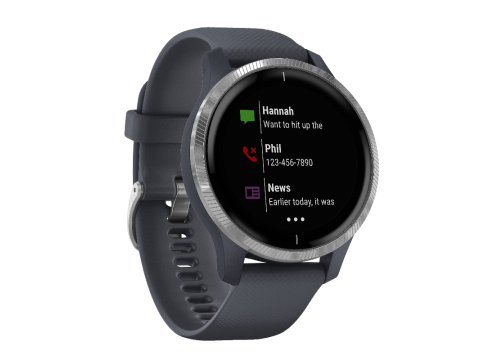 Garmin Venu Silver/ Blue Band.Picture4