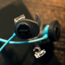 Bose SoundSport Wireless Headphones, Blue.Picture2