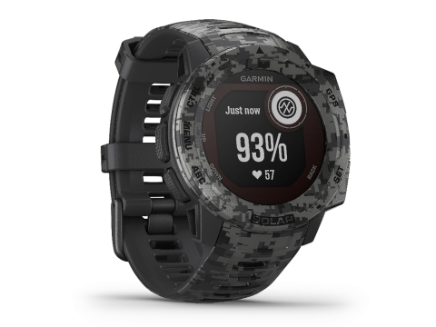 Garmin Instinct Solar, Camo Graphite.Picture2
