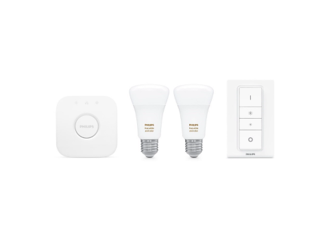 Philips HUE 2 x E27 + Bridge & Dimmer Starter Kit.Picture2