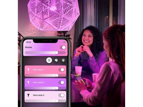 Philips HUE 2 x E27 + Bridge & Dimmer Starter Kit.Picture5