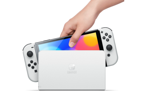 Nintendo Switch console White (OLED).Picture3