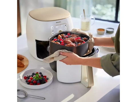 Airfryer 7,3L, ajuste durée de cuisson, température