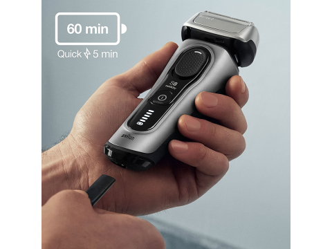 Braun Series 8 8467cc Wet&Dry, Silver.Picture6