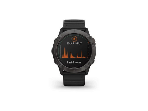 Garmin Fenix 6x Pro SOLAR Carbon Grey Black band.Picture2
