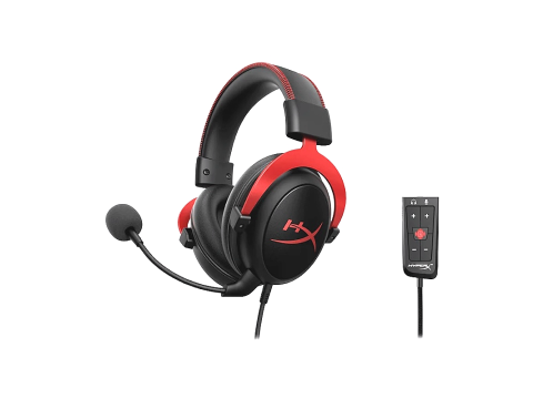 Cuffia HyperX Cloud II Gaming Headset Black-Red 