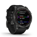 Garmin fenix 7X Solar Gray / Black Band.Picture2