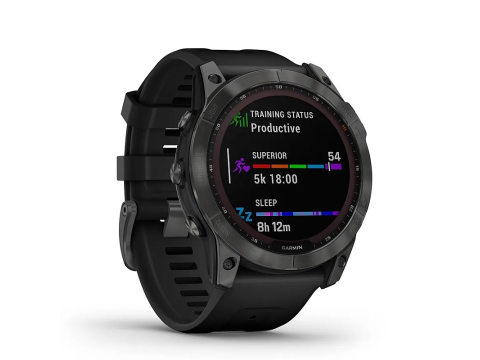 Garmin fenix 7X Solar Gray / Black Band.Picture2