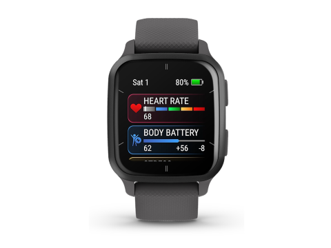 Garmin Venu Sq 2, Slate/Gray Band.Picture3