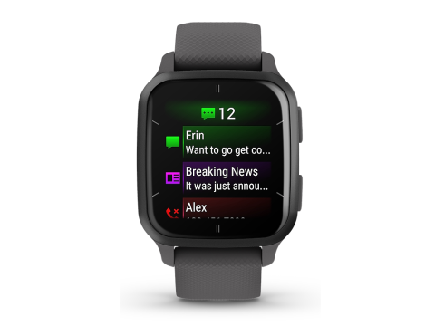 Garmin Venu Sq 2, Slate/Gray Band.Picture4