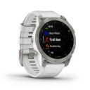 Garmin epix™ (Gen 2) Sapphire Edition Titanium / White Band (010-02582-21).Picture2