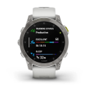 Garmin epix™ (Gen 2) Sapphire Edition Titanium / White Band (010-02582-21).Picture3