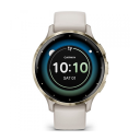 Garmin Venu 3S, Cream Gold/Ivory Silicone Band.Picture2