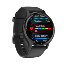 Garmin Venu 3, Slate/Black, Silicone band.Picture2