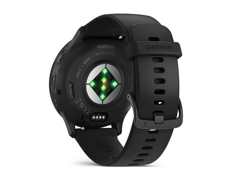 Garmin Venu 3, Slate/Black, Silicone band.Picture4