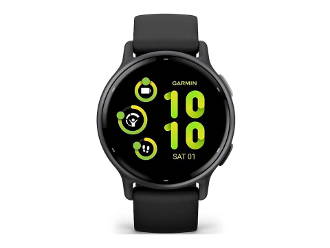 Garmin vívoactive 5 Slate / Black Silicone Band.Picture2