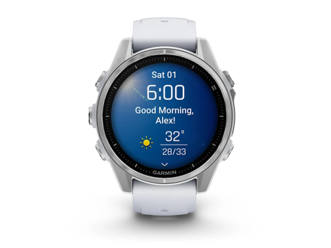 Garmin fenix 8 Amoled 43 mm Silver / Whitestone Band.Picture2