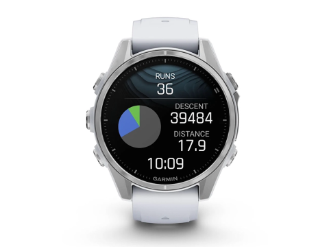 Garmin fenix 8 Amoled 43 mm Silver / Whitestone Band.Picture4